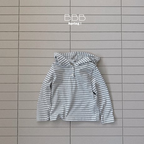 bellabambina/56. slim button hoody  XS-XL