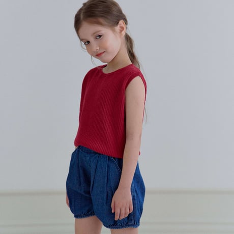 bellot/16. pumpkin short denim JS-JM