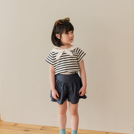monatelier/16. sailer ribbon T-shirt S-2XL