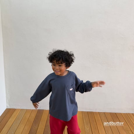 andbutter/39. Autumn Pocket T-Shirt S-XL