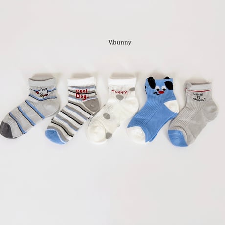 vbunny/88. reko socks set M(130-150)-XL(180-210)