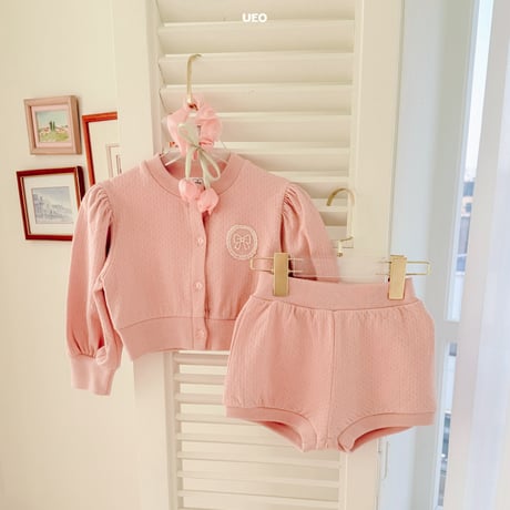 ueo/58. poppop cardigan set JS-JM