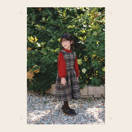 monatelier/16. Clara check one-piece S-2XL