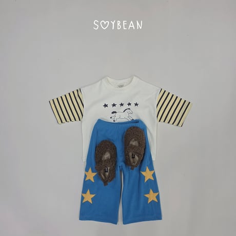 soybean/14. plan ) pony star 8bu T-shirt XS-XL