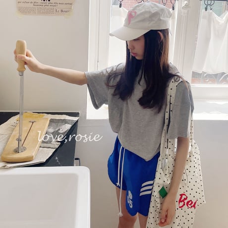 loverosie/146. running tape shorts  3XL