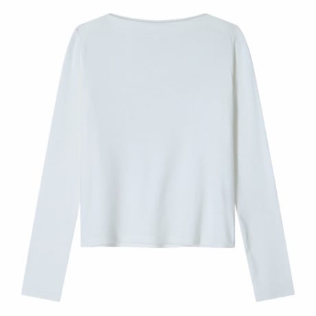 saintdoll/6. lapping boat neck T-shirt XL-JM