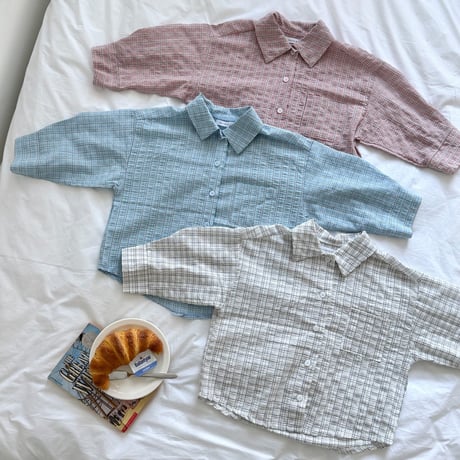 matilda/15. joy check shirt 5-13