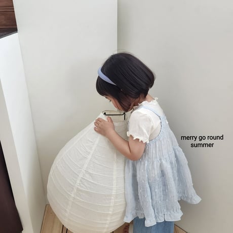 merrygoround/15. snow flower sleeveless one-piece XS-2XL