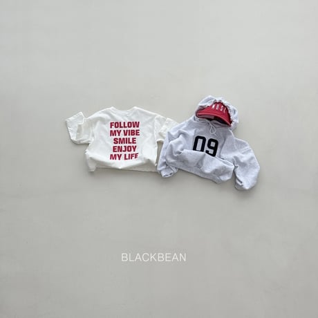 blackbean/40. vibe T-shirt S-XL