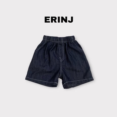 erinj/58. denim half pants S-XL