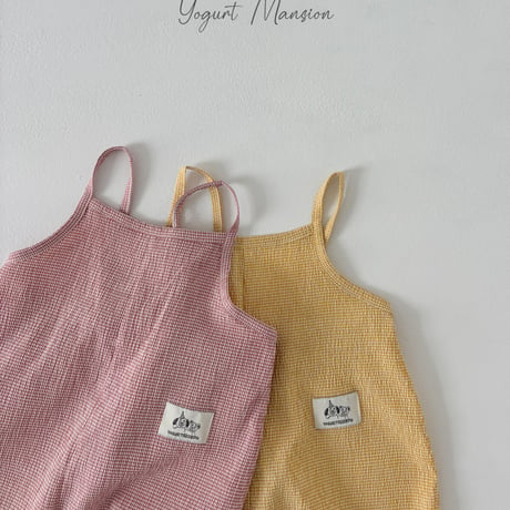 yogurtmansion/23. cookie jump suit XS-XL