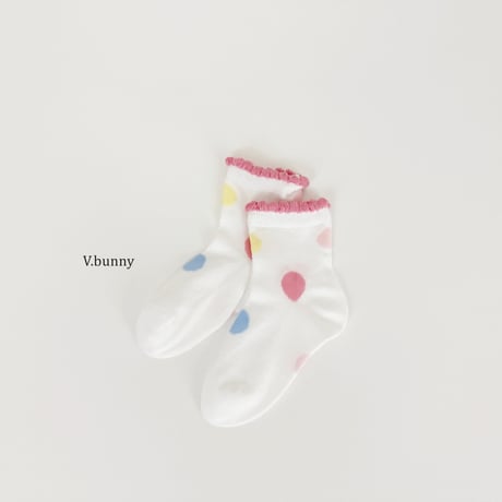 vbunny/9. strawberry socks set S(130-150)-L(180-210)