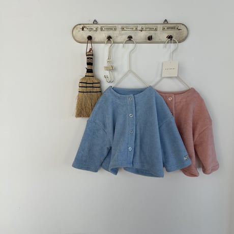 oatmeal/26. bebe terry cardigan S-M