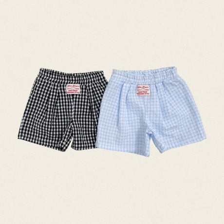 oottbebe/72. baguette check pants XS(1-2Y)-XL(6-7Y)