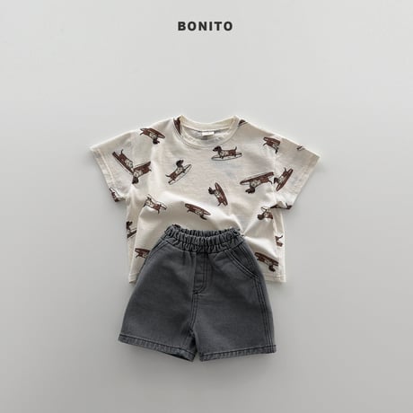 bonito/73. surfing dog tee? JS-JM