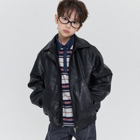 forkchips/82. ledder jacket M-XL