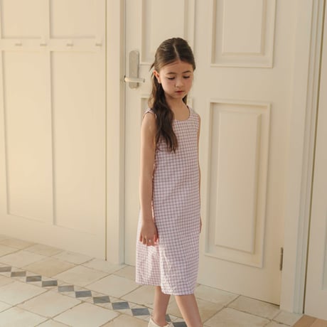 urbanrabbit/41. Reverse Check Dress JS-JM