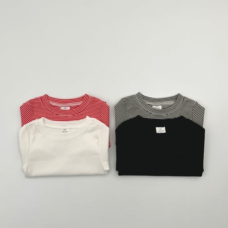 haroharo/4. 1+1) slim golgi T-shirt 2XL-4XL