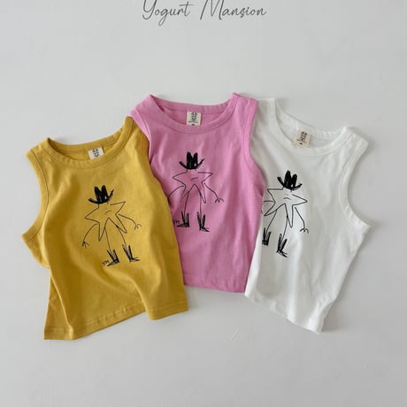 yogurtmansion/10. creyon sleeveless XS-XL