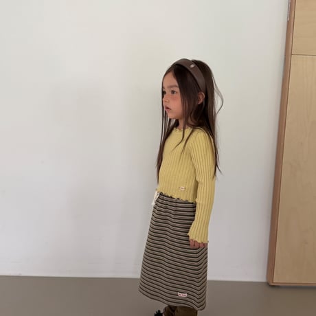 ellymolly/89. Dough long skirt 5-11