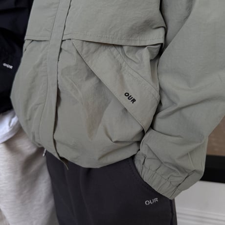our/80. Field wind jacket JS-JXL