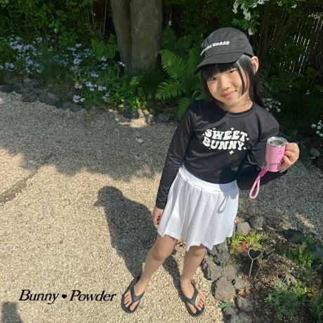 bunnypowder/268. sweet rash guard  S(95-105CM)-M(105-120CM)