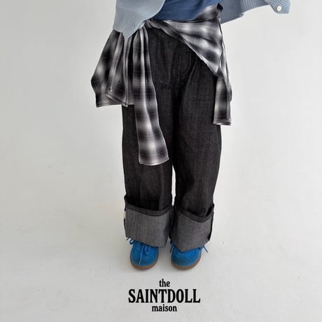 saintdoll/90. waist shirt S(KIDS)-L(ADULT)