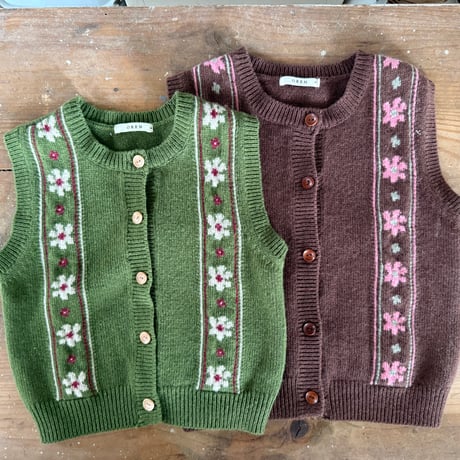oren/36. fullurre knit vest S-XL