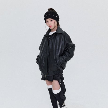 forkchips/82. ledder jacket M-XL