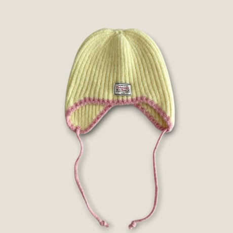 dudie/34. line knit hat FREE(48CM-52CM)