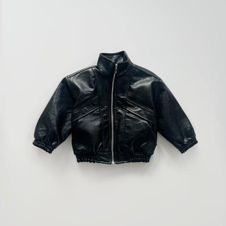 fromi/78. High Neck Leather Jacket? JS-JL