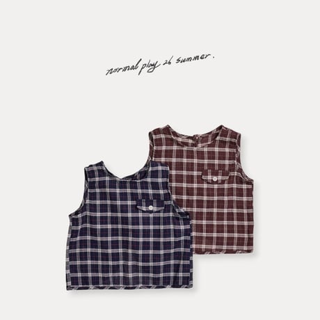 normalplay/49. leaf blouse 12M-XL