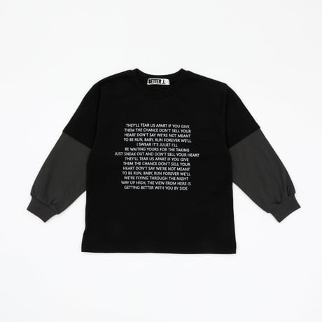 betterj/46. letter T-shirt JM-JL