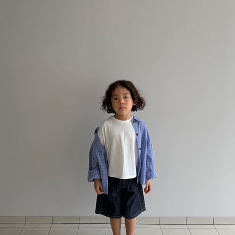 cantuccistudio/15. linen 5bu denim S-XL