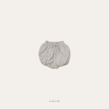 melmel/6. Check Short Bloomer XXS-S
