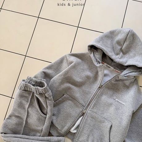 owen/62. signiture two way hood zipup JS-JXL