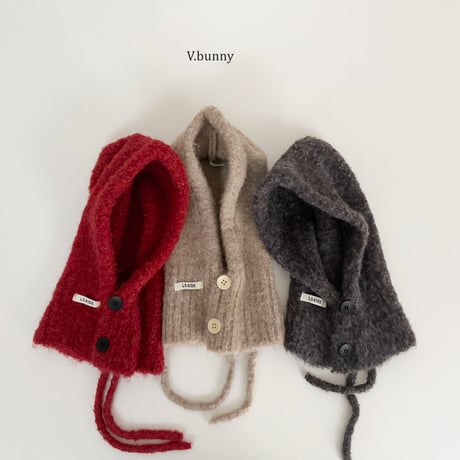 vbunny/82. mongle button vara  FREE(48CM-53CM)