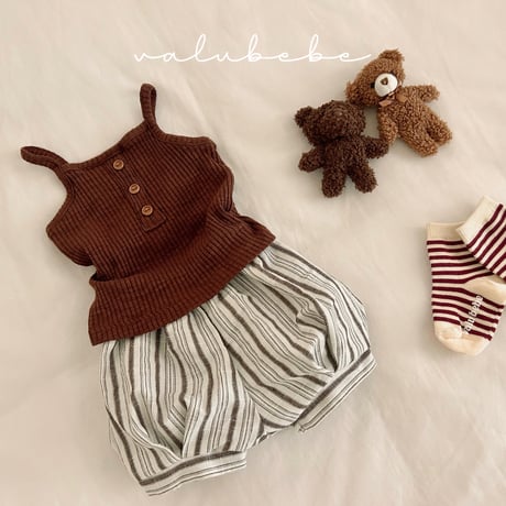 valubebe/36. big pocket pumpkin pants 6M-S