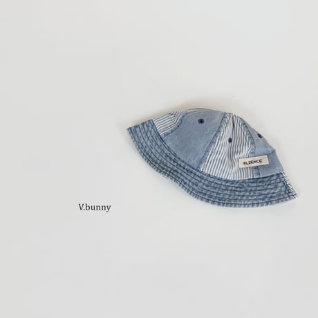 vbunny/2. mix denim hat FREE(48-52CM)