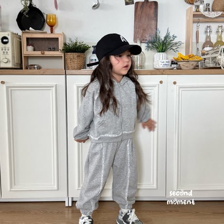secondmoment/25. pouder hood zipup JS-JL