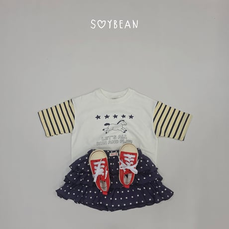 soybean/119. plan ) dot kangkang skirt XS-XL