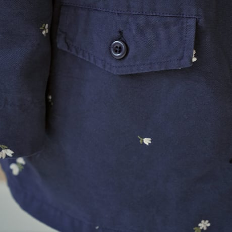 bananaj/1. flora embroidery jacket S-XL