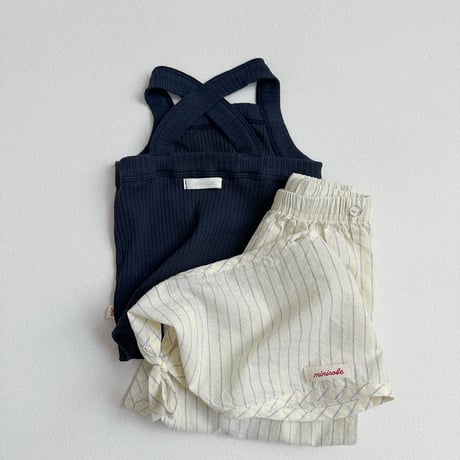 minirobe/59. soft jersey sleeveless  S-XL
