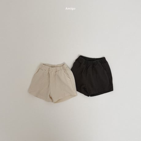 amigo/30. cotton pin tuck pants XS-XL