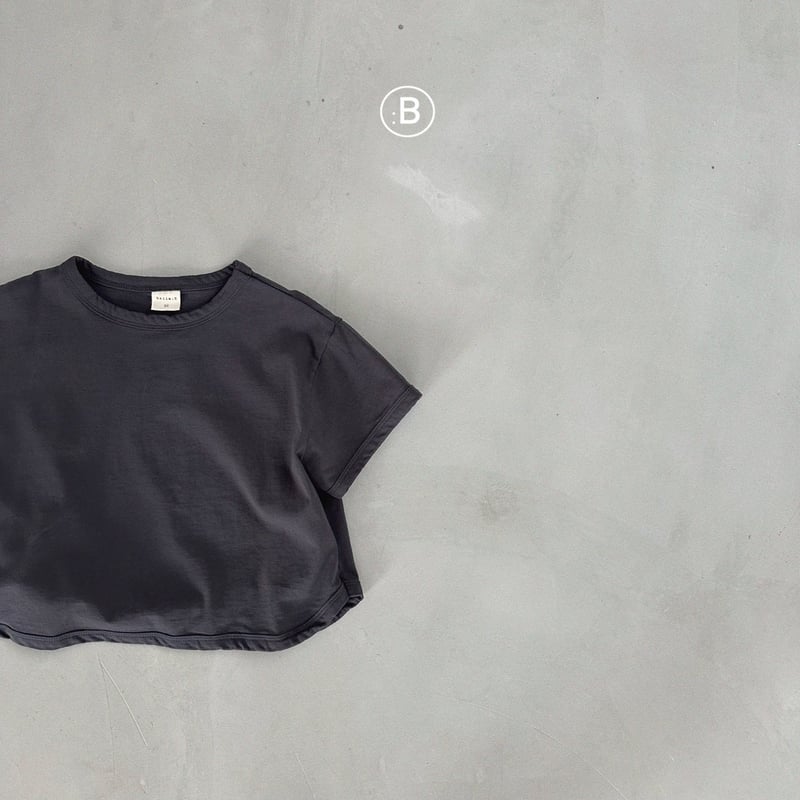 bellabambina/41. bangbang plain T-shirt 12M-XL  