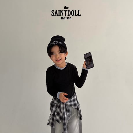 saintdoll/90. waist shirt S(KIDS)-L(ADULT)