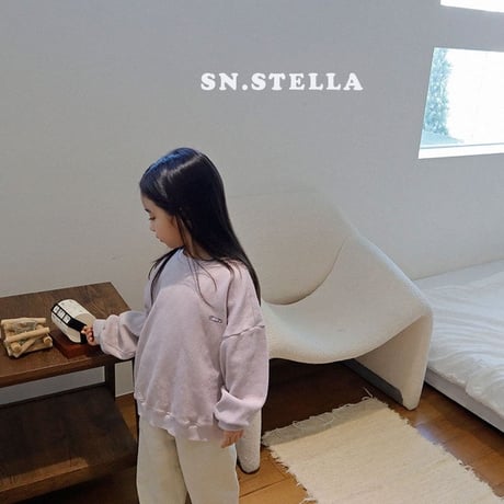 snstella/15. opin waffle man-to-man XS-XL