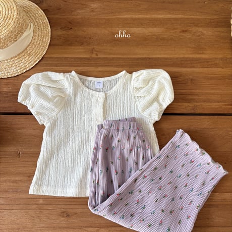 ohho/15. french half t cardigan S-2XL