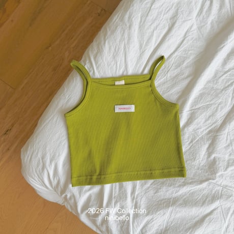 ninibello/8. Vive Ribbed Sleeveless Top XS-XL