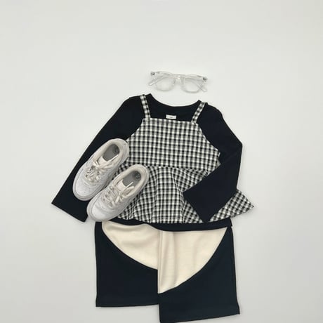 haroharo/76. two color wide pants 2XL-4XL
